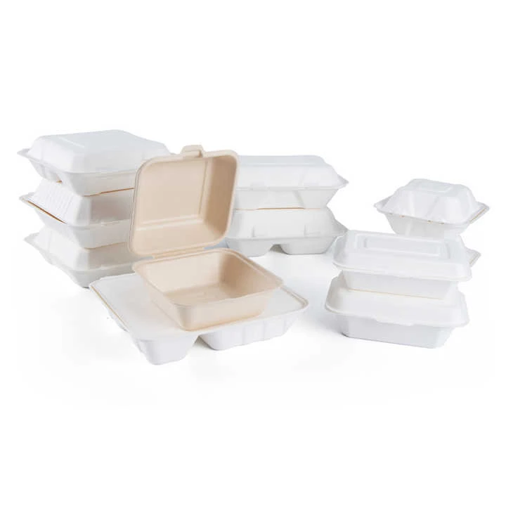 Biodegradable Clamshell Food Containers Bagasse To Go Box Biodegradable Clamshell Food Containers Bagasse To Go Box
